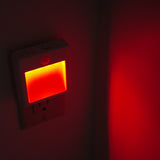 GembaRed RedStar Plug-In Sensor Activated Red LED Nightlight