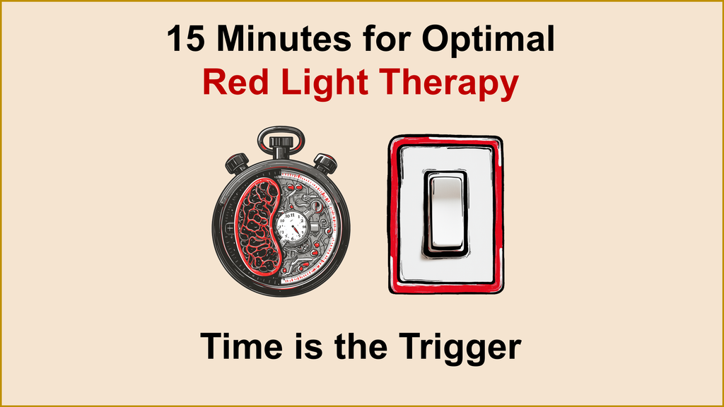 15 Minutes for Optimal Red Light Therapy: Time is the Trigger