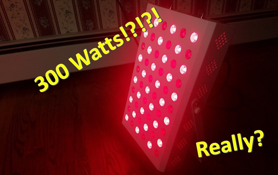 What are the Actual Watts of my LEDs in my Red Light Therapy Panel?