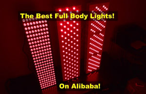 The Best Full Body Red Light Therapy Panels on Alibaba! SGROW, SAIDI, Butterfly Island Tested!