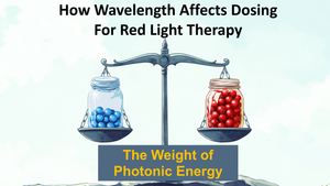 How Wavelength Affects Dosing For Red Light Therapy: The Weight of Photonic Energy