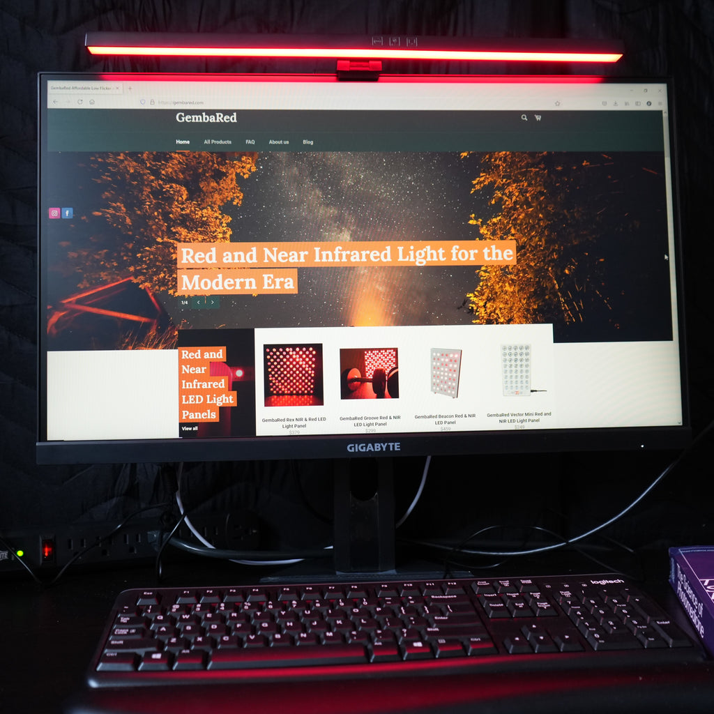 Monitor Led Red Prism Monitor Red Light