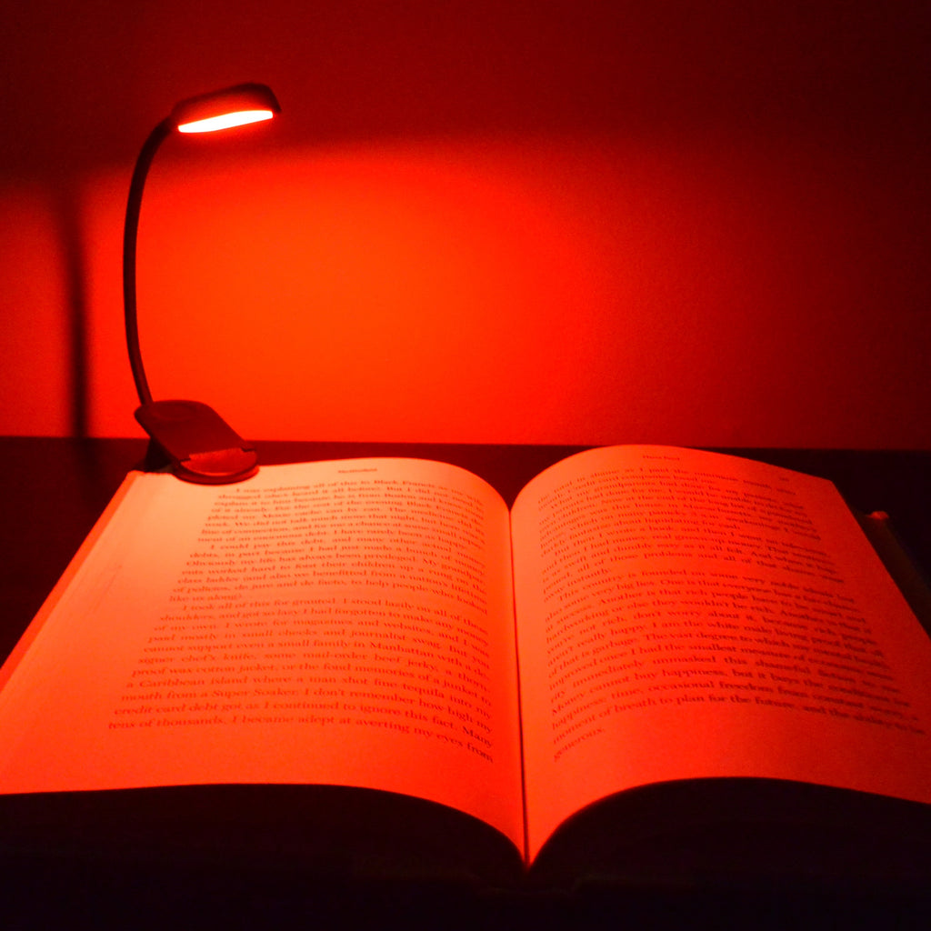Red Light Book Light