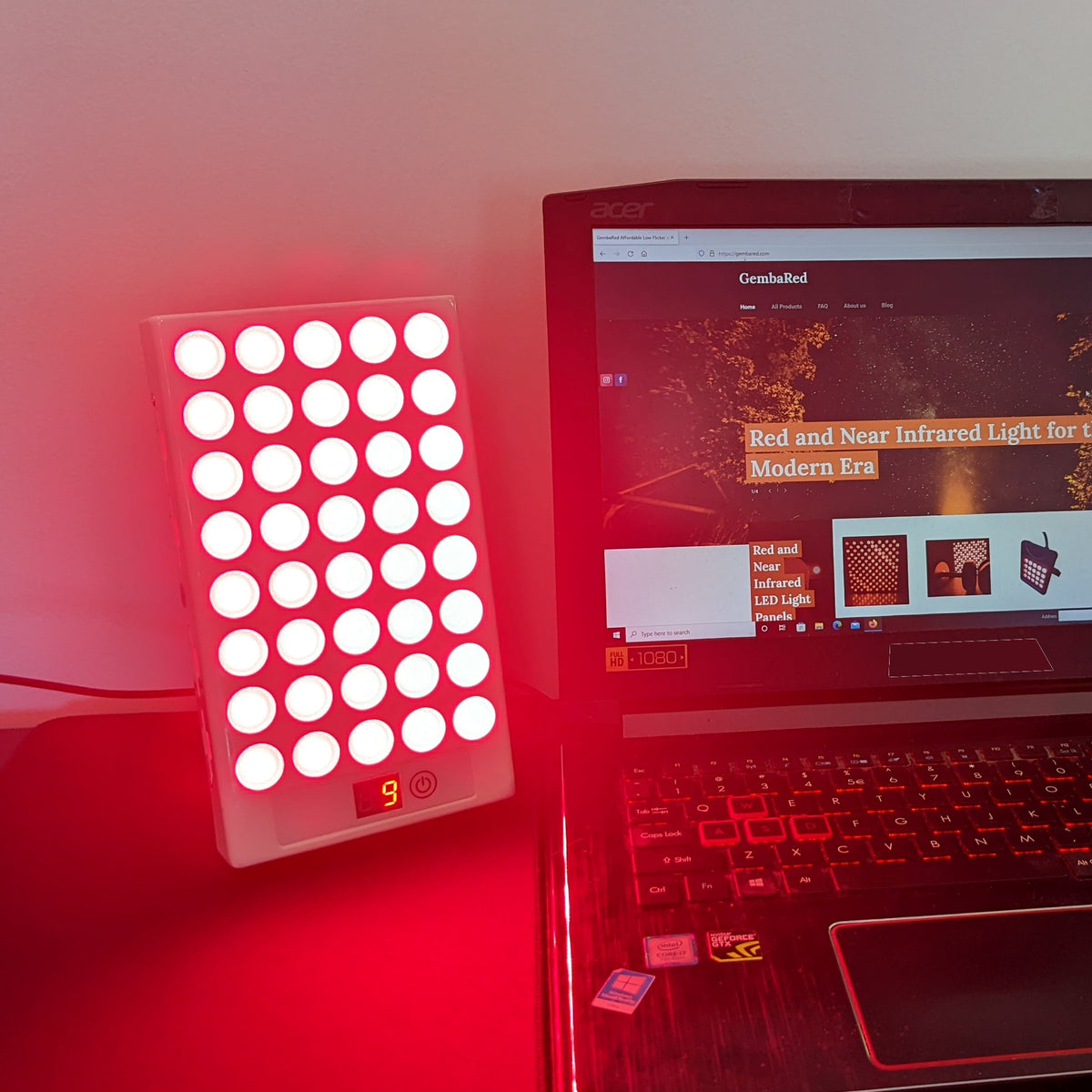 GembaRed Vector 670nm Mini Red-Only LED Light Panel
